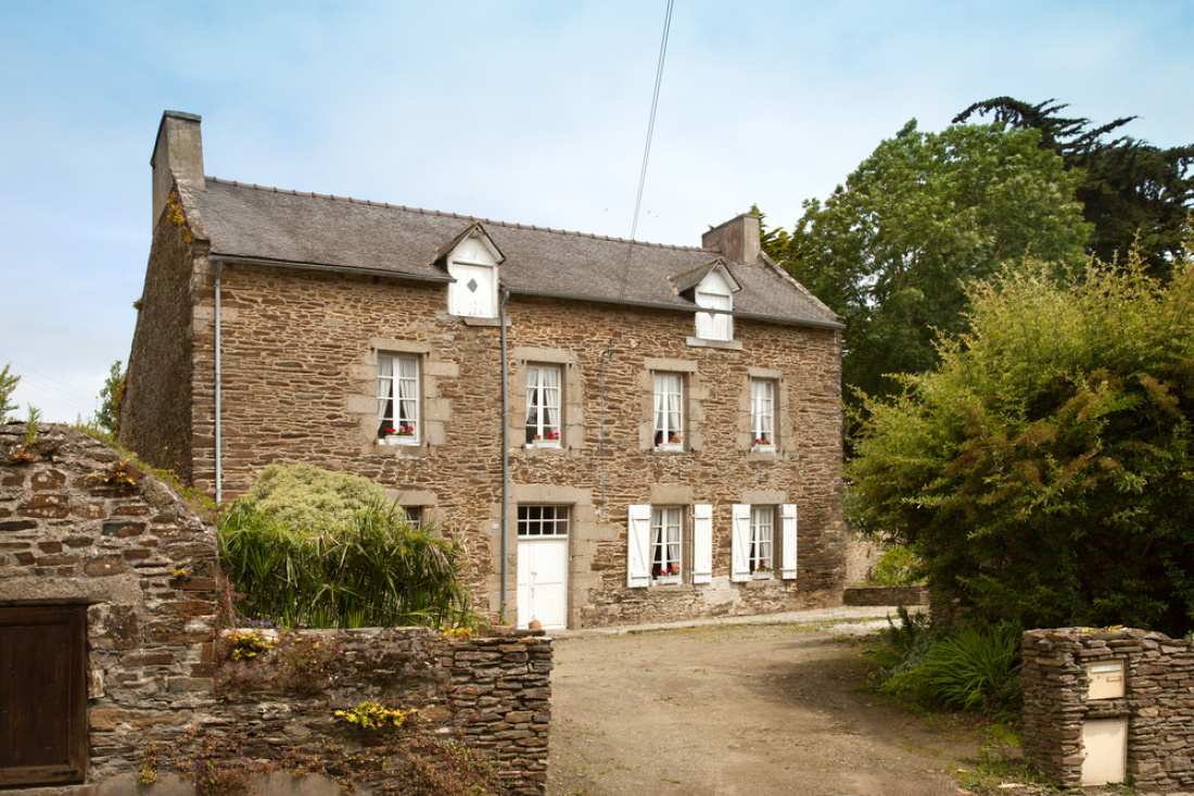 Une maison traditionnelle à rénover