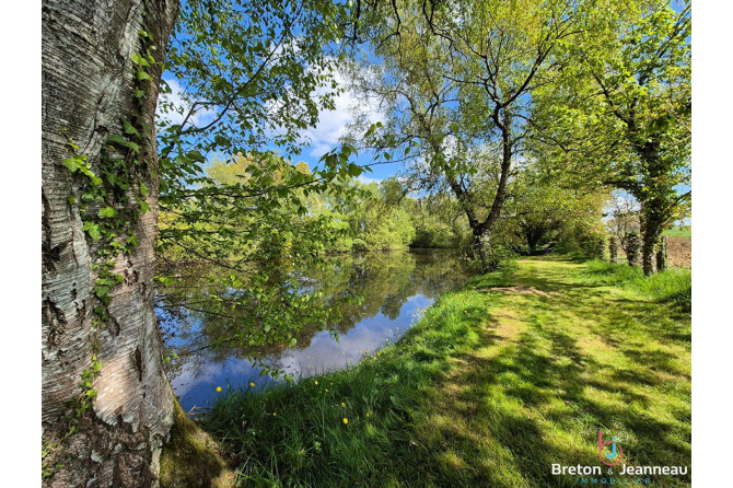 Superb property with lake in the Lassay les Châteaux area