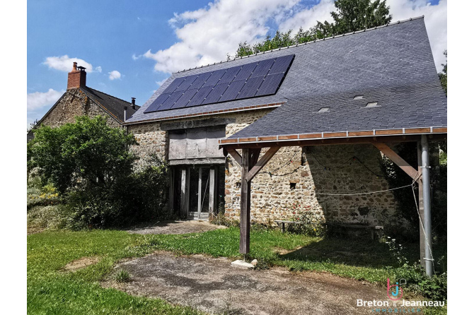 Longère in Sainte Gemmes Le Robert