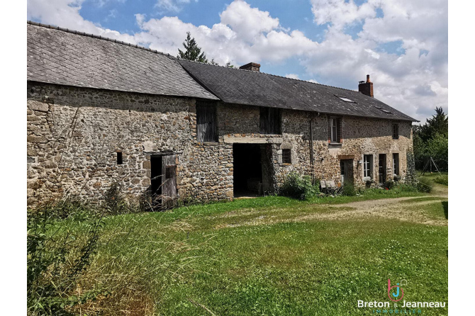 Longère in Sainte Gemmes Le Robert