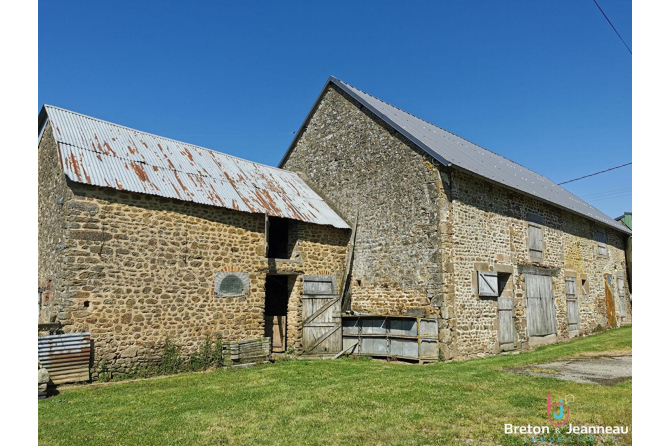 Maison sur 4 ha de terres avec pièce d'eau