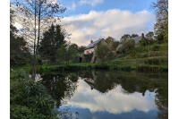 Ancien moulin sur 2ha29 avec plan d'eau secteur Evron