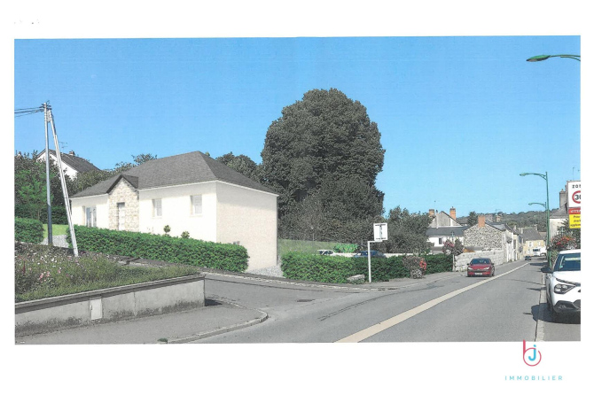 Terrain constructible de 2532 m² à Montsûrs